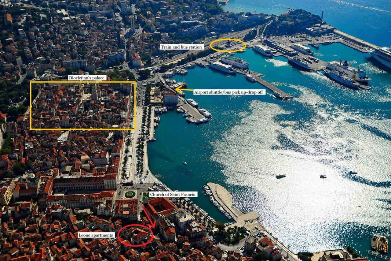 Luxury Apts Leone Split Centre Exteriér fotografie